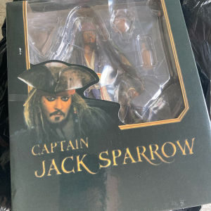 Hot Toys | SHFiguats Pirates of the Caribbean Captain Jack Sparrow Action Figure Anime KO Jack Sparrow Collectable Model Toy Christmas Gift
