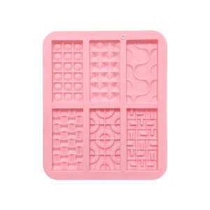 1 creative mini Euler circle baking silicone mold suitable for DIY chocolate candy cookies ice tray (6-chamber)