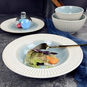 OMK ชามเซรามิกสไตล์เรียบง่ายยุโรป