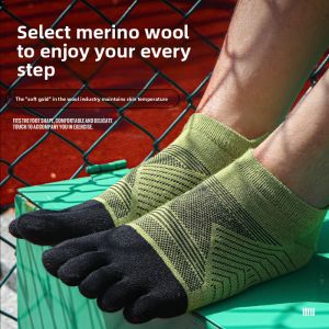 Outdoor Wool Five-Finger Socks