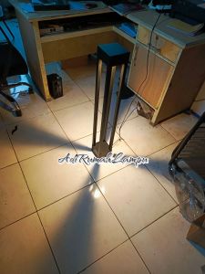 Lampu Taman outdoor tahan air  Besi Industrial Vancouver