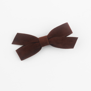 Good Texture Velvet Bows Barrettes Flannel Small Size Bangs Clip Duckbill Clip