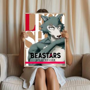 Cartoon Beastars Vintage Posters Sticky Vintage Room Home Bar Cafe Decor Kawaii Room Decor