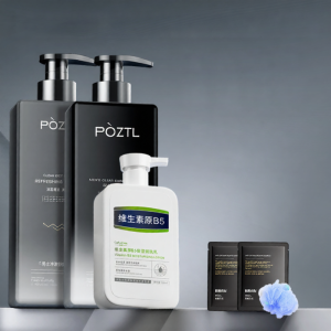 Pozitilan | Men Long-Lasting Fragrance Mousse De Parfum Anti-mite Shower Gel and Shampoo Kit