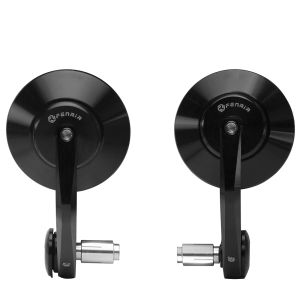 FENRIR Motorcycle Bar End Mirror for BMW RnineT R12NINET S1000R R18 R18B R18Roctane R12 R12S S1000RR(2008-2018) F900R R1300R R1250R R1200R(2015-2018) F900XR HP4 S1000XR F800R(2014-2021) M1000R M1000XR R1300GS R1250GS F900GS F850GS F800GS F750GS