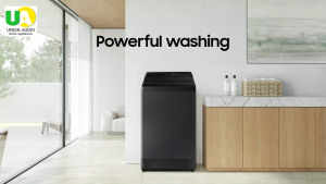 SAMSUNG [NEW2025] เครี่องซักผ้า ฝาบน รุ่น WA80F21S8BST 21กก. พร้อม AI Wash การซักอันชาญฉลาด WA80F21