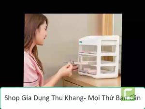Tủ nhựa mini đa năng trong suốt để mỹ phẩm đựng đồ tiện ích cao cấp