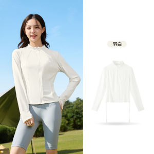 Womens Ice Silk Tight Fit UV Protection Clothing Summer Outdoor Sports Jacket 361° Brand UPF80+ Sunscreen Outerwear