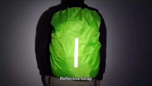 Cover Bag Rain Coat Rain Cover ANTI AIR - Sarung Tas Waterproof 56-70L