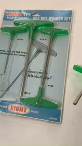 Tay vặn Lục giác 5/32 chữ T 018-5/32H Eight Nhật tại Máy NTT bảo hành dài hạn tháo lắp ốc chìm hệ inch hiệu quả độ bền cao