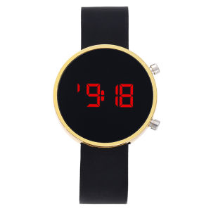 Fashion Digital Watch for Men Women Kids Simple Sports LED Watch Silicone Watchband Multi-color Casual Ladies Watch Reloj Mujer
