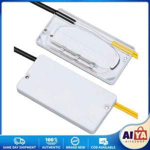 ★Same Day Shipping★ 10/50pcs 2core Ftth Fiber Optic Termination Box Ftth Box 2 In 2 Out Fiber Optic Protection Box Fiber Optic Covered Wire Cable Fiber-Protection-Box
