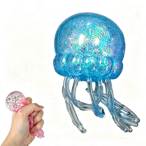 ZXZ | Hot Schylling JellyfishToy Soft Jelly Squeeze Stress Relief Fidget Toy Sensory NeeDoh for Adults