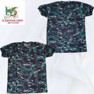 KaosLoreng TNI Dryfit Camo Malvinas Lengan Pendek
