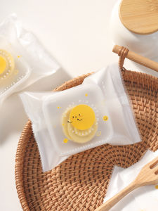 Túi Đựng Bánh Trung Thu Hình Mặt Cười Dày 80g Túi Đựng Bánh Mặn Bằng Nhựa Túi Đựng Đồ Ăn Nhẹ Bằng Nhựa Thiết Bị Đóng Gói Bánh Trung Thu