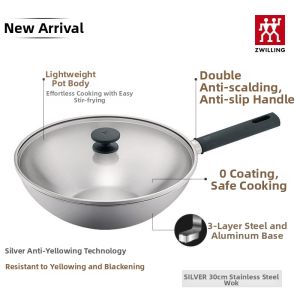ZWILLING | Zero Coating Stainless Steel Wok