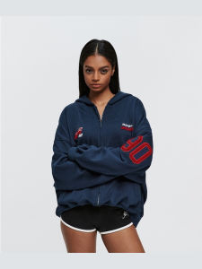 ATRY Heavyweight Embroidered Hoodie Cardigan American Style Mens Womens Jacket Streetwear Cotton Long Sleeve Regular Fit