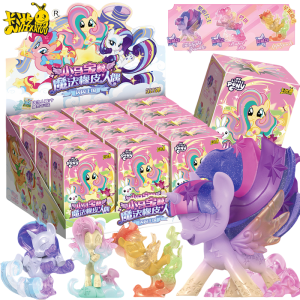 My Little Pony Blind Box Unicorn Twilight Sparkle Magic Rubber Doll Cartoon Creative Eraser Doll Girl Play Toy Gifts