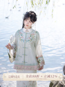 ชุดกี่เพ้าพิมพ์ลายดอกกุหลาบสไตล์จีนแบบปรับปรุงใหม่ คอลเลกชั่นฤดูใบไม้ผลิ 2025 ชุดแฟชั่นสำหรับผู้หญิงจาก Cuan Dai Shiguang