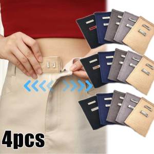 Waistband Extenders Button Extender Waist Expanders Set Pants Hook Extender for Men Women Jeans Pants Trousers