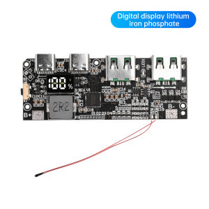 22.5W Quick Charging Mobile Power Module QC4.0 PD3.0 5 Port Dual USB Mobile Power Bank Circuit Board Protection DIY Motherboard