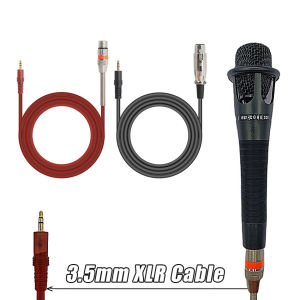 Kabel Mic XLR Female 3 Pin To Male 3.5 Mm 2.5 Meter XLR Cable Microphone