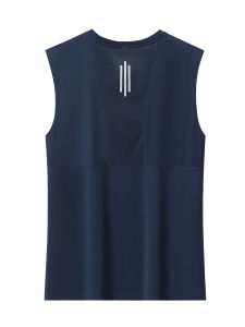 APLOVERS | Cool Net Design Sleeveless Top Women Summer Fitness Training