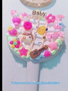 60g Keo Nhựa Giả Kem Đánh Bông Làm Charm Trang Trí Ốp Điện Thoại Thủ Công Dụng Cụ Làm Đồ Trang Sức Chuyên Nghiệp