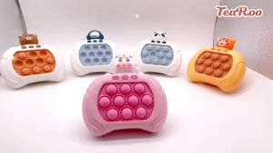 2024 Mainan Pop It elektronik Push Bubble Fidget Toys pop it game console elektrick Tekan Dan Main Konsol Game Musik Untuk pereda stress Mainan edukasi ana