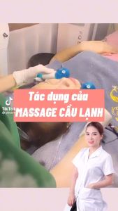 Quả Cầu Lạnh Massage Mặt dùng trong Spa-TMV- Cá nhân