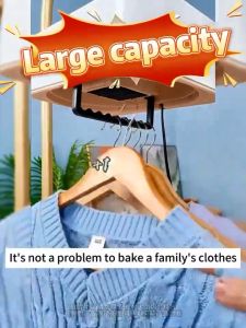 XIAOMI Clothes Dryer Machine UV Sterilizing and De-mite Portable Dryer Foldable Quick-Drying Machine With Remote Control 烘干机