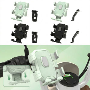 SEAMETAL Giá để điện thoại cho xe máy 6 càng khóa tự động chống sốc ngàm phổ quát xoay 360°