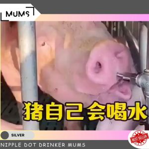 INF Kran Nepel Nipple Nipel Dot Alat Minum Hewan Ternak Babi Kambing Domba Otomatis Stainless Steel