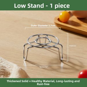HANXIAO | Mini Steam Rack Stainless Steel Adjustable Height