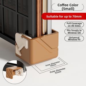TIANYAMIYA | Soft Silicone Anti-Collision Window Corner