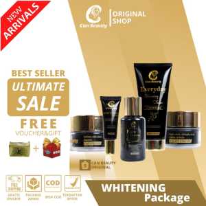 PAKET WHITENING CAN BEAUTY / Memutihkan Wajah Glowing skincare can beauty BPOM/ whitening cream flek hitam/can beauty skincare bpom/