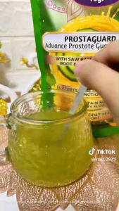 Prostaguard Lemon Cucumber Drink | Urinary and Prostate Wellness Support | 1 Pack 10 Sachets