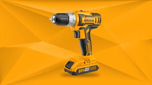 Cordless Drill (20v 10mm) INGCO CDLI20024 Bor Baterai Besi Kayu P20S