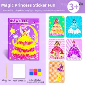 WANWEI | Creative Dress Up DIY Toy Quiet Book for Girls