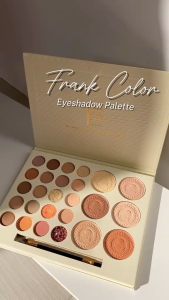 Eyeshadow Make Up Palette 26 Warna 3 In 1 Warna Pigmented Tahan Lama XX118
