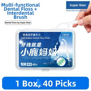SUPER DEER | Adaptive Floss Picks Soft Flexible