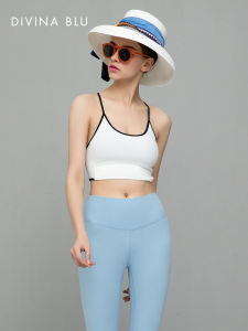 DIVINA BLU | Shockproof Running Yoga Bra Beautiful Back Sports Bra