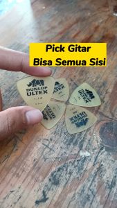 Dunlop Ultex Triangle Pick Gitar Original USA