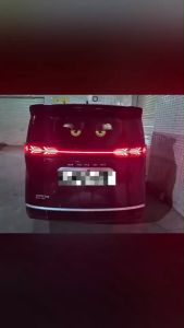 Dynamic Demon Eye Lights Car Sticker LED Display Front and Rear Glass Lights Fun Personality Creative Soft Screen Lights for Truck Car Off-road Vehicle