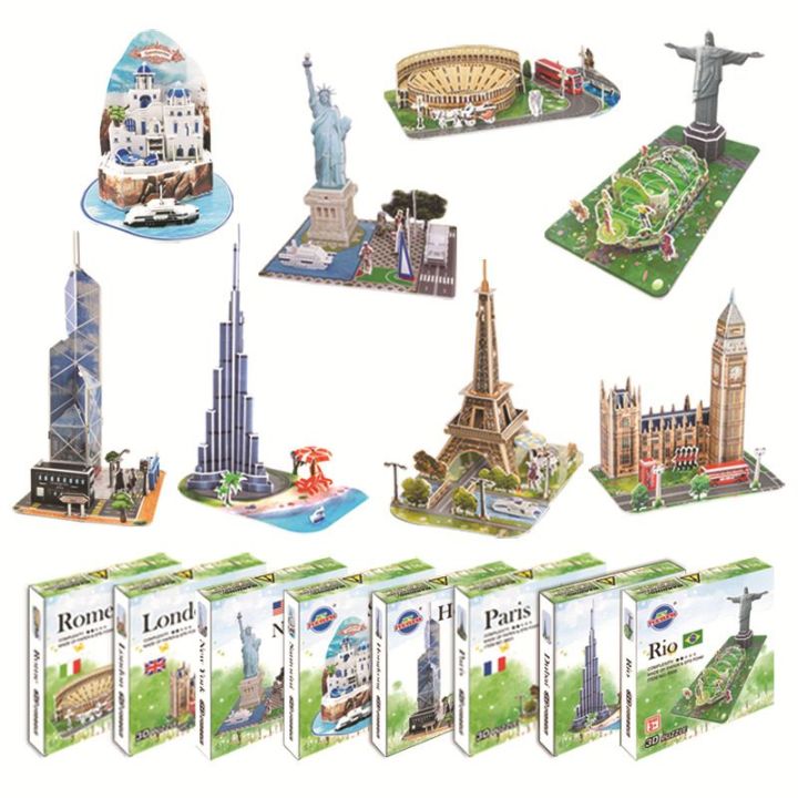 thumbnail image 2 of Las Vegas City Skyline 3D Puzzle Building Blocks - 2024, No Box 2 of 5