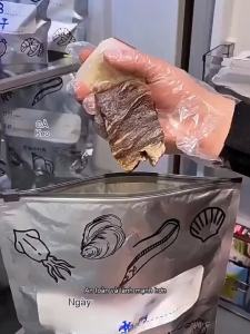 10 Chiếc Dung Tích Lớn Lá Nhôm Khóa Kéo Túi Chống Rò Rỉ Giữ Tươi Có Thể Tái Sử Dụng Nhà Bếp Tủ Đông An Toàn Túi Bảo Quản Thực Phẩm