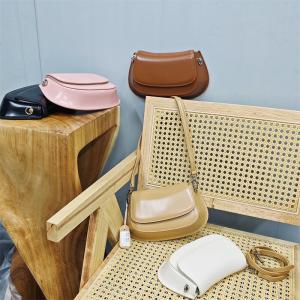 2025 New Genuine Leather Womens Bag Napa Cowhide Saddle Bag Single Shoulder Slant Cross Small Square Bag Fashion Versatile Underarm Bag Women