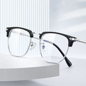 Blue Light Blocking Glasses Square Eyewear Computer Screen Protection for Office Work