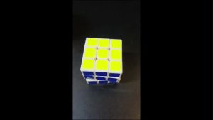 Magic Cube 3X3 competition specific with storage box