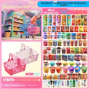 Miniature Simulated Supermarket Toys Set